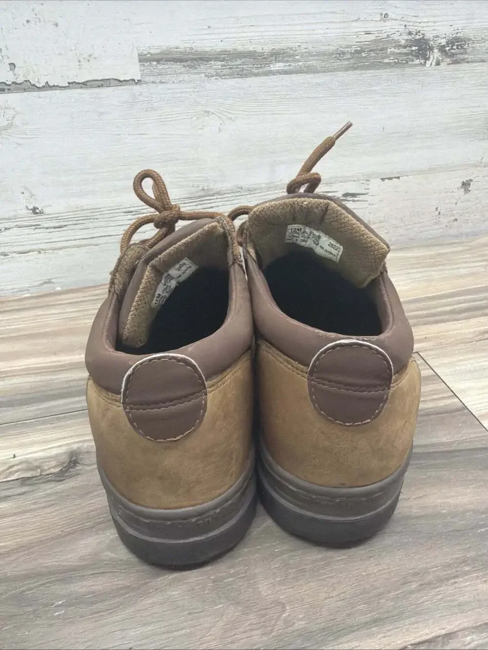 Timberland Leather Oxford Mens 12m 69086 Casual Work Brown Lace Up